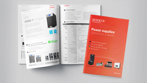 The new EFFEKTA catalog with exclusive product innovations is here!